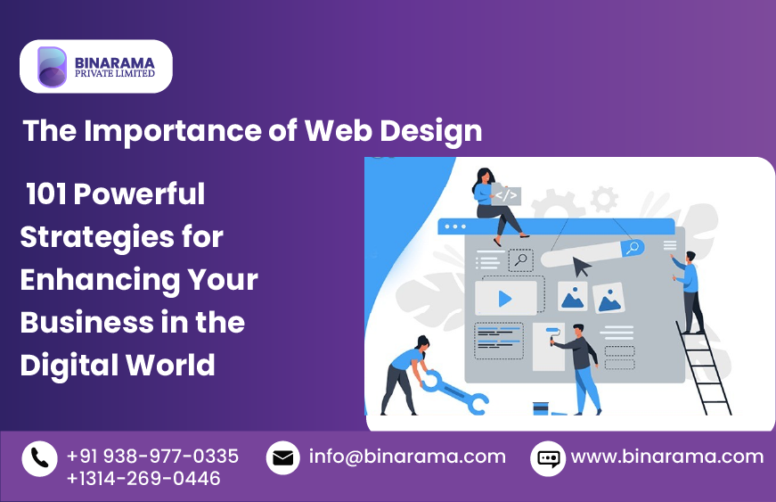 The Importance of Web Design: 101 Powerful Strategies for Enhancing Your Business in the Digital World