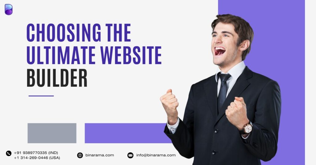 Choosing the Ultimate Website Builder