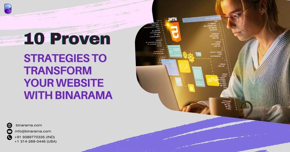 Website Development in Noida : 10 Proven Strategies to Transform Your Website with Binarama