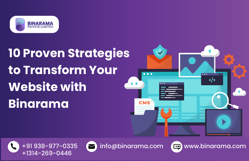 Website Development in Noida : 10 Proven Strategies to Transform Your Website with Binarama