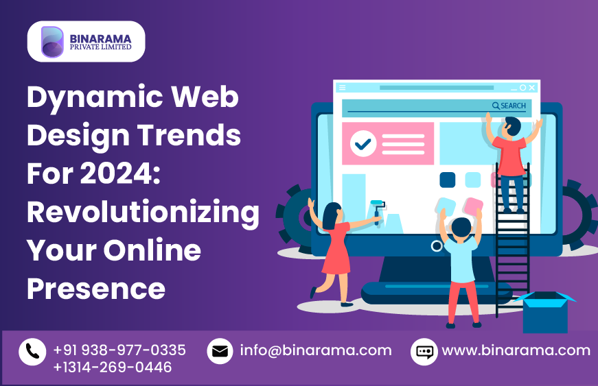 Dynamic Web Design Trends For 2024: Revolutionizing Your Online Presence