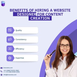 Website Designer for Content Creation
