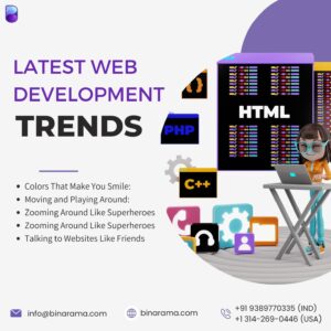 Latest web development trends