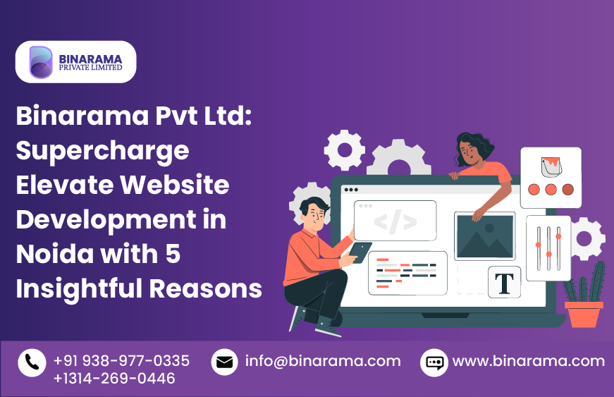 Binarama Pvt Ltd: Supercharge Elevate Website Development in Noida with 5 Insightful Reasons