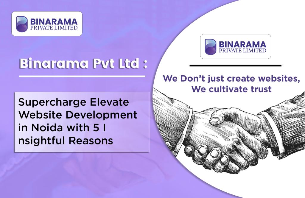 Binarama Pvt Ltd: Supercharge Elevate Website Development in Noida with 5 Insightful Reasons