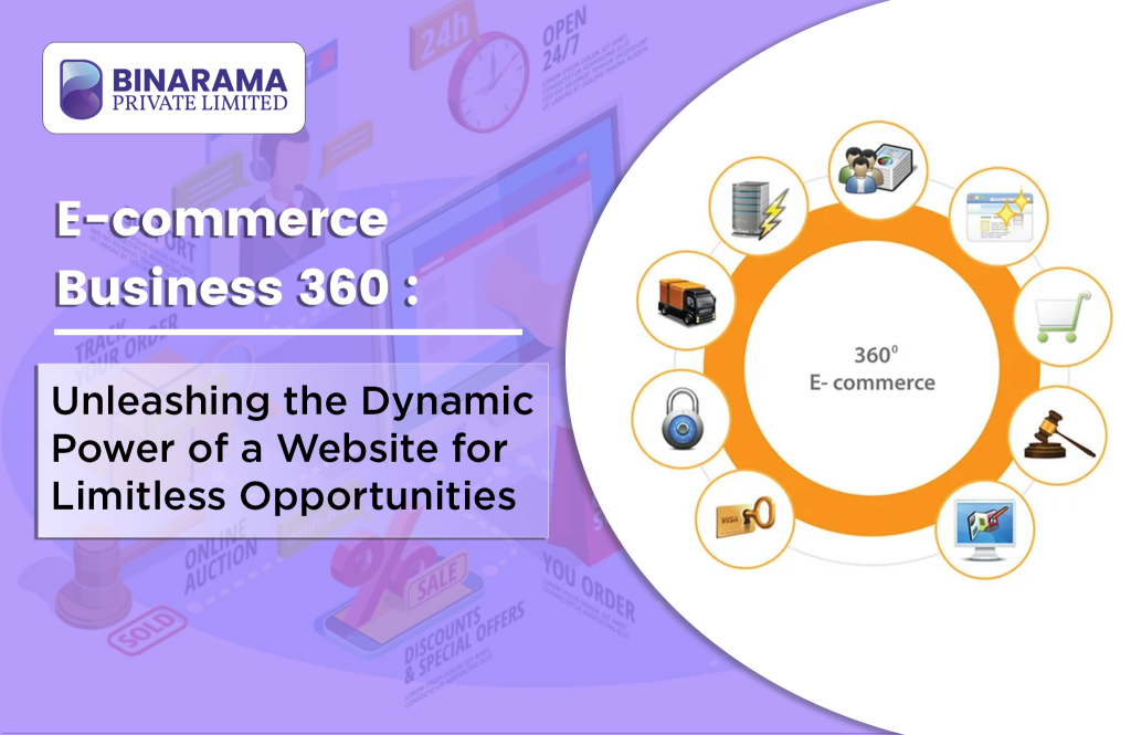 E-commerce Business 360: Unleashing the Dynamic Power of a Website for Limitless Opportunities