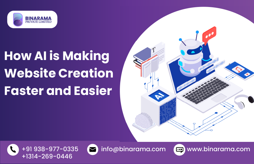 5 simple ways How AI is Making Website Creation Faster and Easier