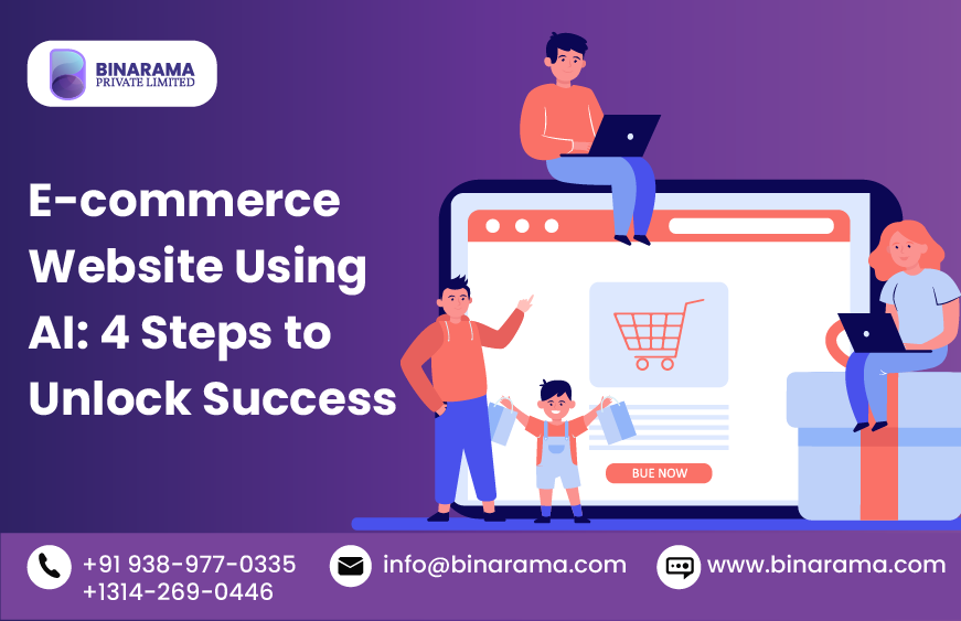 E-commerce Website Using AI: 4 Steps to Unlock Success