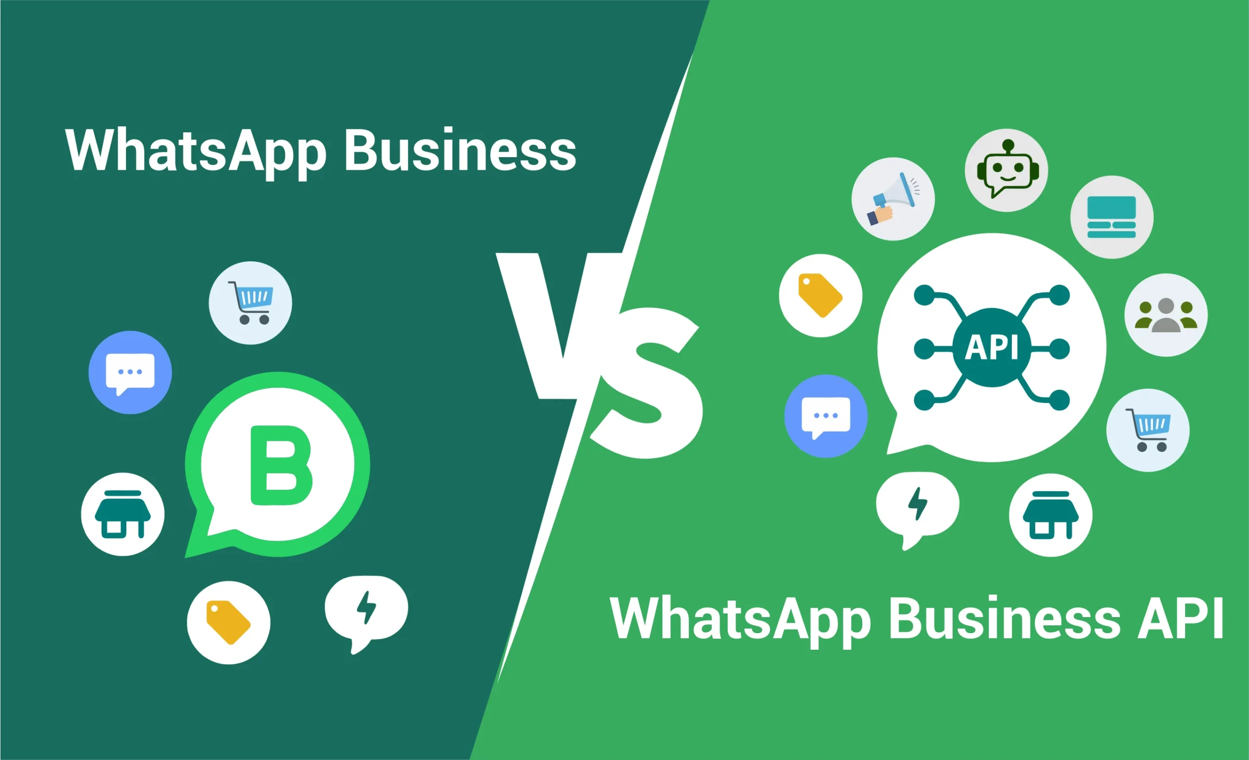 WhatsApp Business App vs WhatsApp Business API : 5 amazing differences